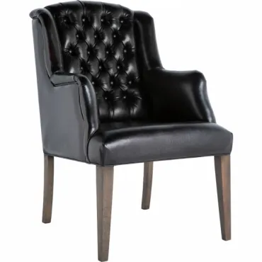 Кресло Leather Elegance Black от ImperiumLoft