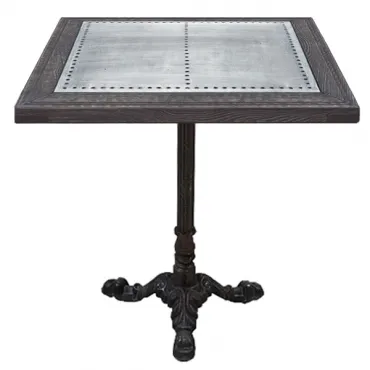 Стол для ресторана Restaurant table square Metal sheet