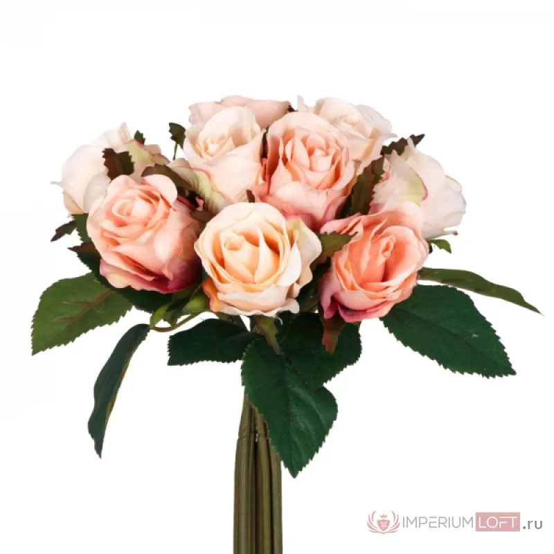 Декоративный искусственный цветок Bouquet Of Pink Roses от ImperiumLoft