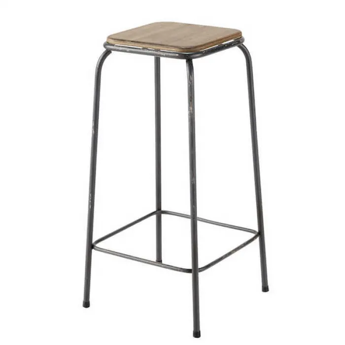 Барный стул Industrial Metal Rust Kraft Barstool от ImperiumLoft