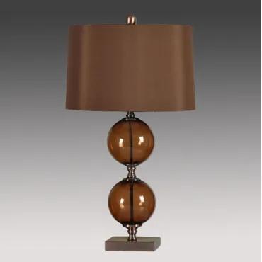 Настольная лампа Brown Glass