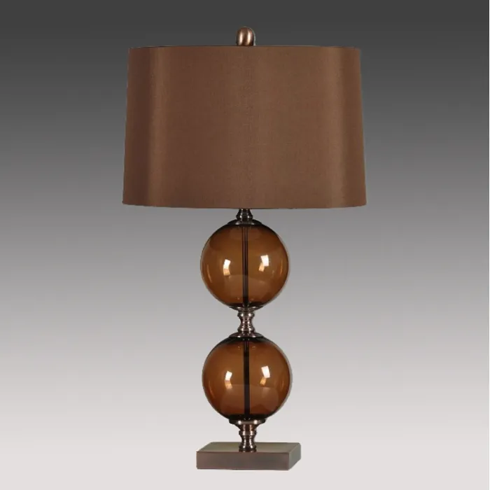 Настольная лампа Brown Glass от ImperiumLoft
