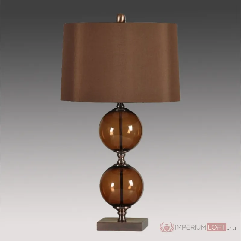 Настольная лампа Brown Glass от ImperiumLoft