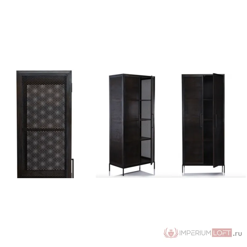 Шкаф Industrial Loft Dark Metal Tali Cabinet от ImperiumLoft