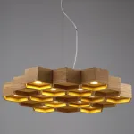 Люстра Honeycomb 12 Loft Wooden Ecolight от ImperiumLoft