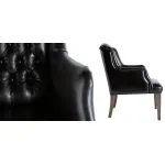 Кресло Leather Elegance Black от ImperiumLoft