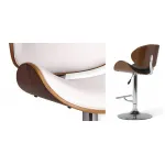 Барный стул Lounge Bar Stool белый от ImperiumLoft
