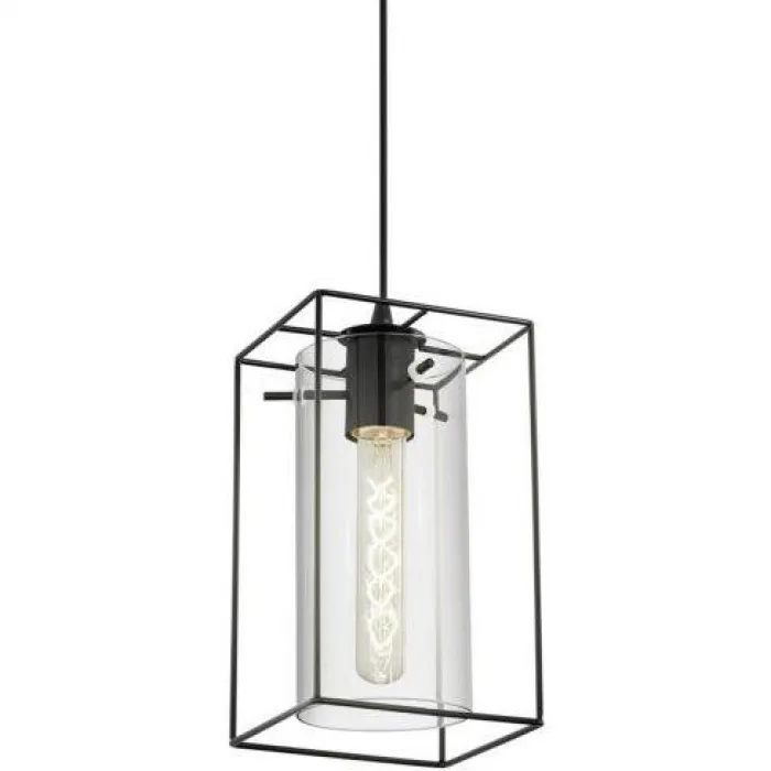 Подвесной светильник Loft Industrial Ortogonal Pendant Clear Glass от ImperiumLoft