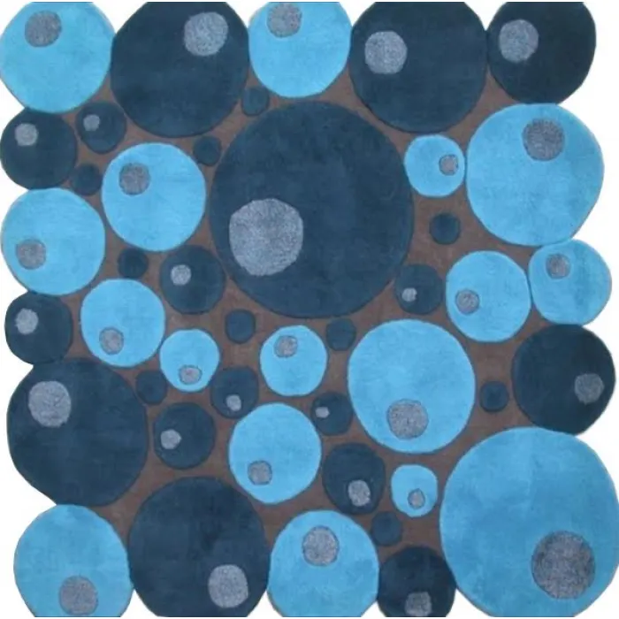 Ковер Шерсть Multicolor Explosion Tafting Blue от ImperiumLoft