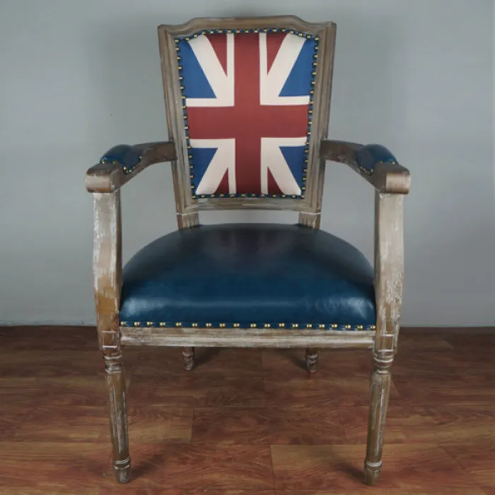 Кресло Union Jack Square Pattern от ImperiumLoft