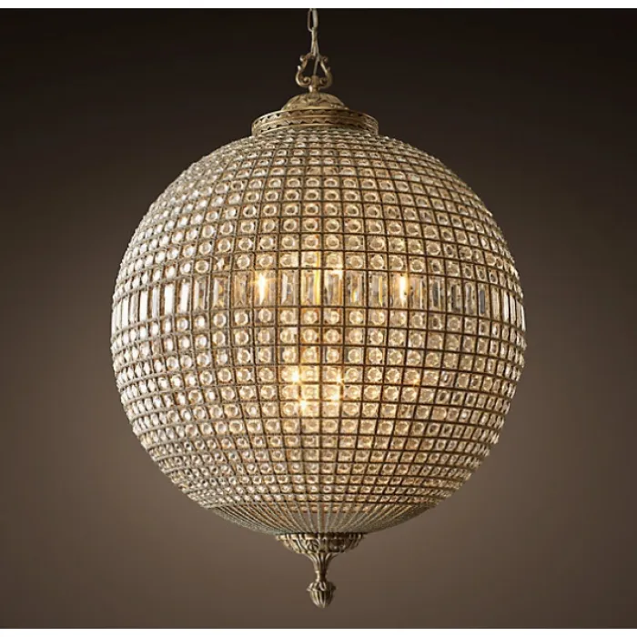Люстра RH 19th c. Casbah Crystal Pendant 90 от ImperiumLoft