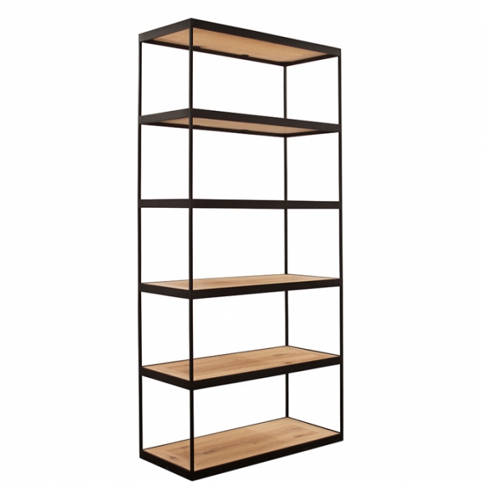 Стеллаж Industrial Oak Shelving Unit от ImperiumLoft