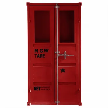 Шкаф-витрина Sea Container Red M.G.W.