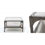 Кофейный стол Industrial Steampunk Nickel Coffee Table от ImperiumLoft