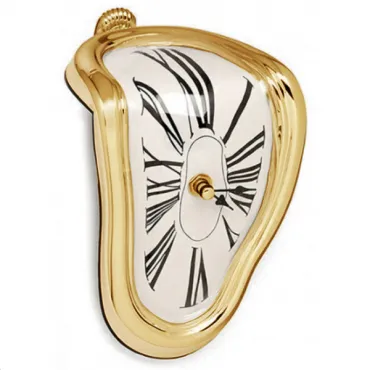 Часы Salvador Dali Soft Clock Gold от ImperiumLoft