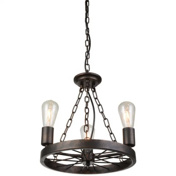 Подвесной Светильник Loft Wheel Pendant 3 от ImperiumLoft