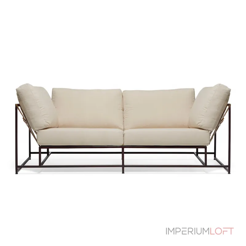Двухместный диван Canvas & Copper Two Seat Sofa designed by Stephen Kenn and Simon Miller		 in 2014