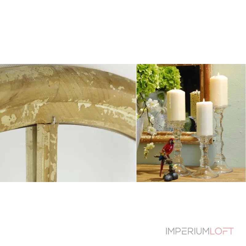 Зеркало настенное состаренное Window от ImperiumLoft Зеркало настенное состаренное Window от ImperiumLoft