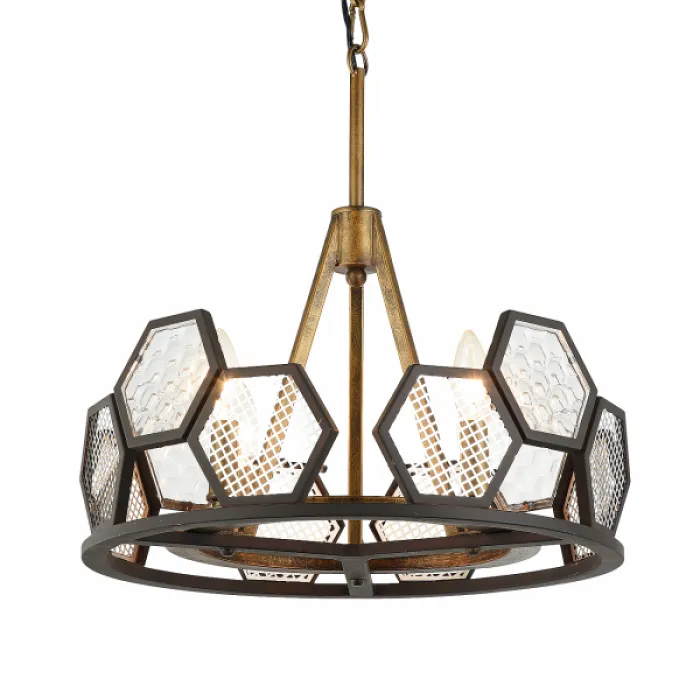 Люстра MetalComb Pendant 4 от ImperiumLoft