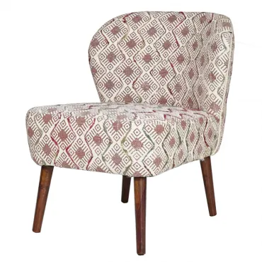 Кресло с розовым орнаментом KELIM Pattern от ImperiumLoft