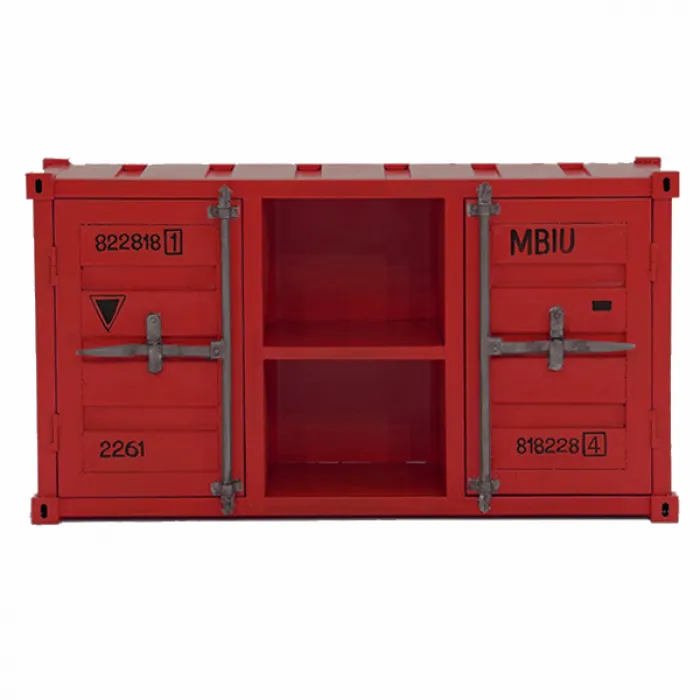 ТВ тумба Loft TV container Red от ImperiumLoft