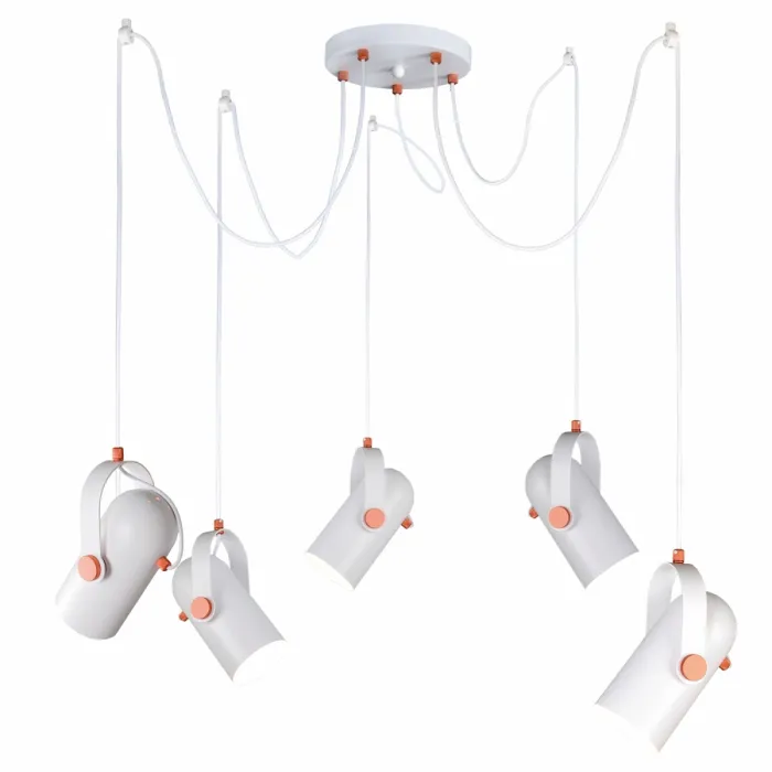 Подвесной светильник Tube Pendant White от ImperiumLoft