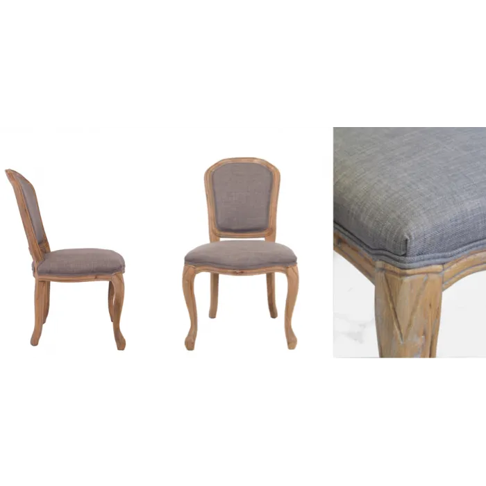 Стул French chairs Provence Neman Grey Chair от ImperiumLoft