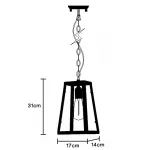 Подвесной светильник Loft Industrial Ortogonal pendant Brass от ImperiumLoft