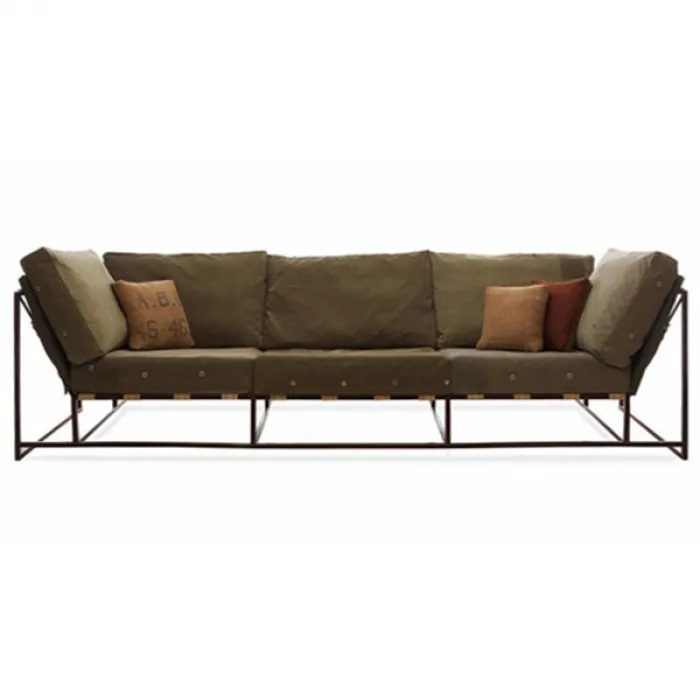 Диван Inheritance Sofa Olive Military Fabric от ImperiumLoft
