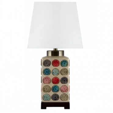 Настольная лампа Caramel Colored Square от ImperiumLoft