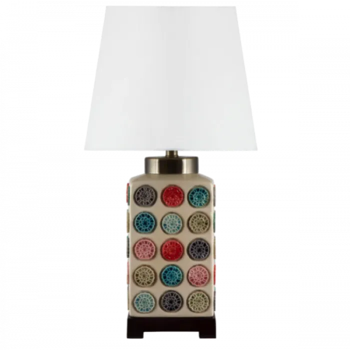 Настольная лампа Caramel Colored Square от ImperiumLoft
