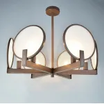 Люстра на штанге Plate Refractor Round
