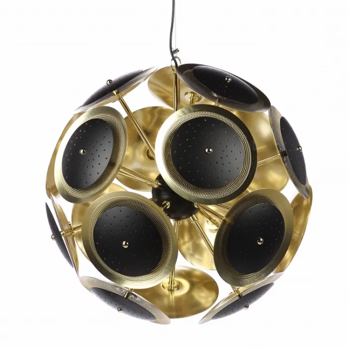 Люстра Sputnik black discs от ImperiumLoft