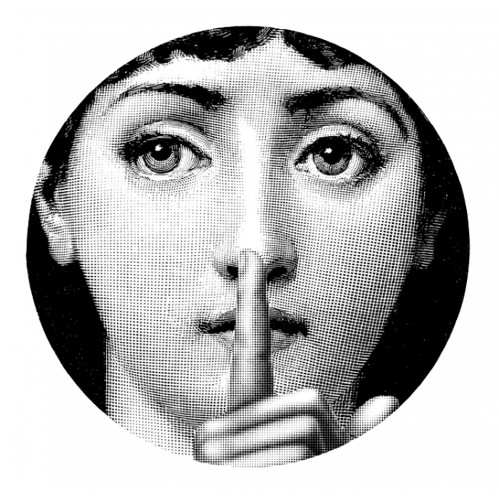 Декоративная тарелка Fornasetti 002 от ImperiumLoft