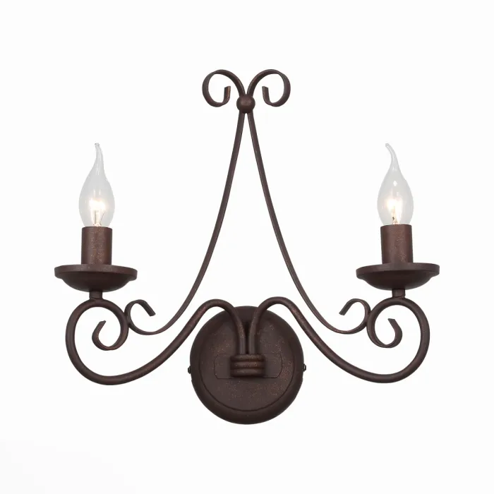 Подвесной светильник Half Ring black leather 60 от ImperiumLoft
