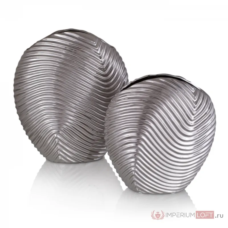 Керамическая ваза Silver Shell от ImperiumLoft