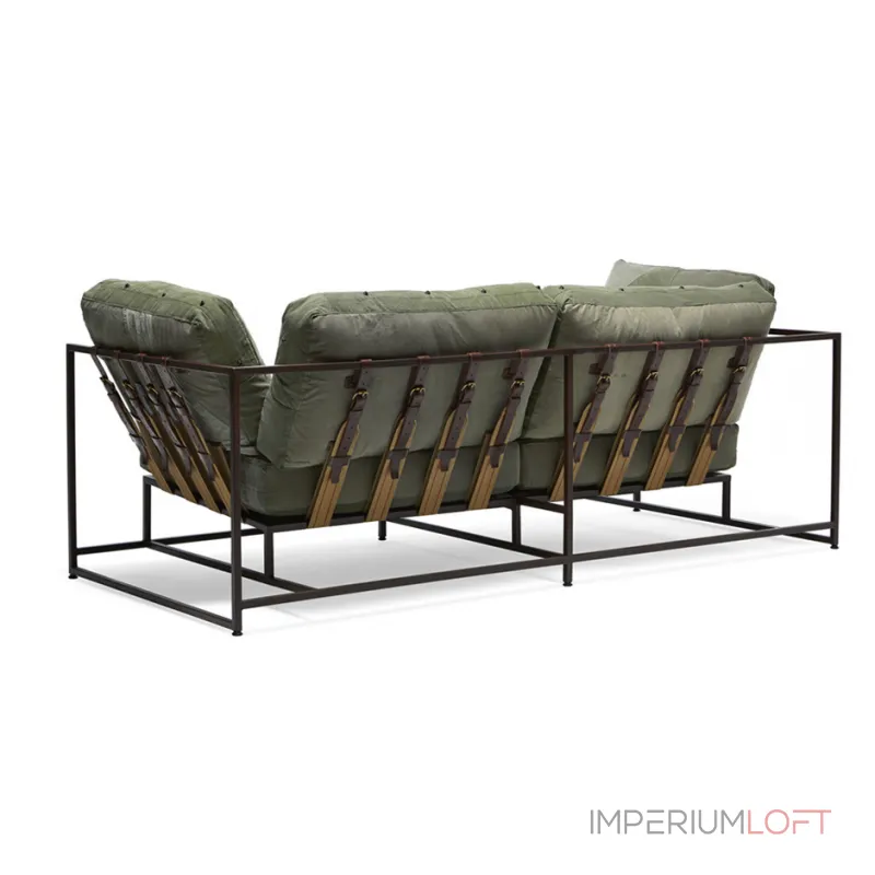 Двухместный диван Olive Military Two Seat Sofa designed by Stephen Kenn and Simon Miller		 in 2014