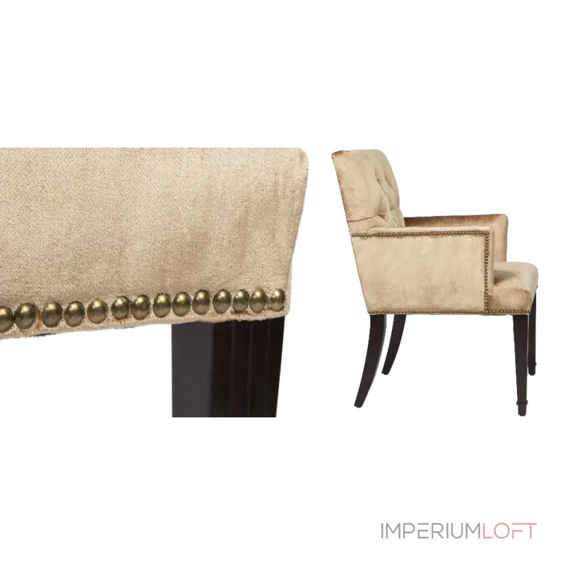 Стул с подлокотниками Parisian Chic Beige от ImperiumLoft Стул с подлокотниками Parisian Chic Beige от ImperiumLoft