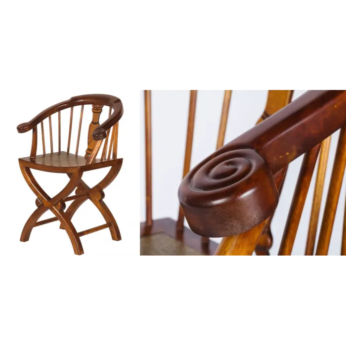 Кресло Chinese Armchair X Rotang от ImperiumLoft