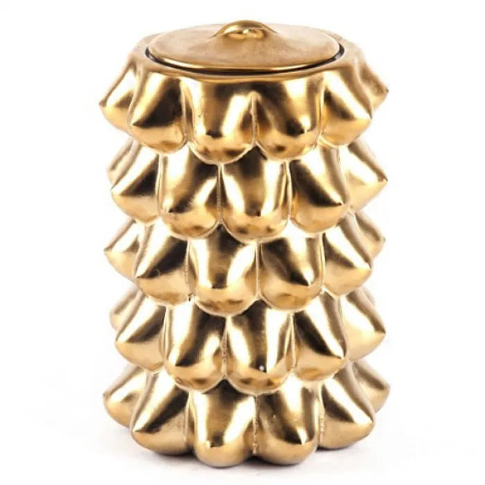 Ваза Jonathan Adler GEORGIA VASE gold от ImperiumLoft