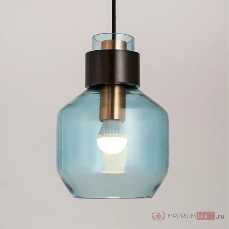 Подвесной светильник Miami Blue glass  от ImperiumLoft