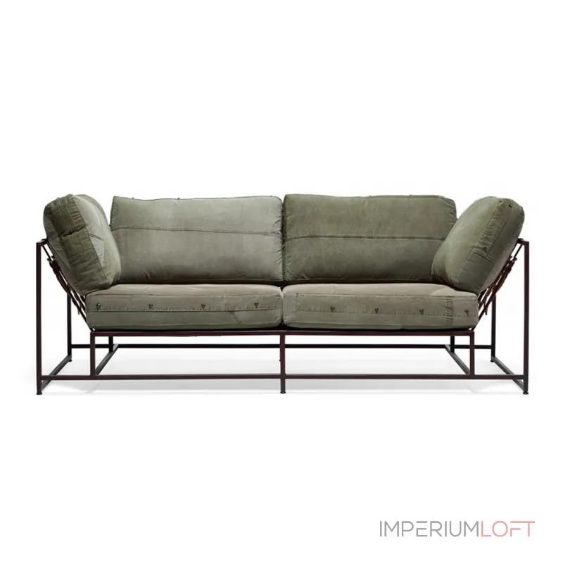 Двухместный диван Olive Military Two Seat Sofa designed by Stephen Kenn and Simon Miller		 in 2014