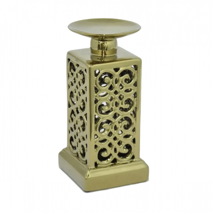 Подсвечник Gold Branching Pattern Middle от ImperiumLoft