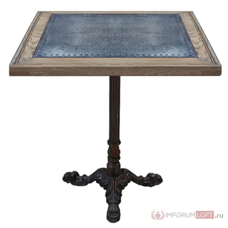 Стол для ресторана Restaurant table square Metal sheet II от ImperiumLoft