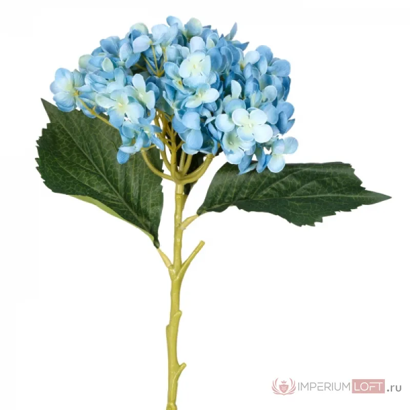Декоративный искусственный цветок Blue Hydrangea Mini от ImperiumLoft