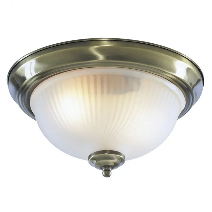 Потолочный светильник Flush Mount Ceiling Light antic milky glass от ImperiumLoft