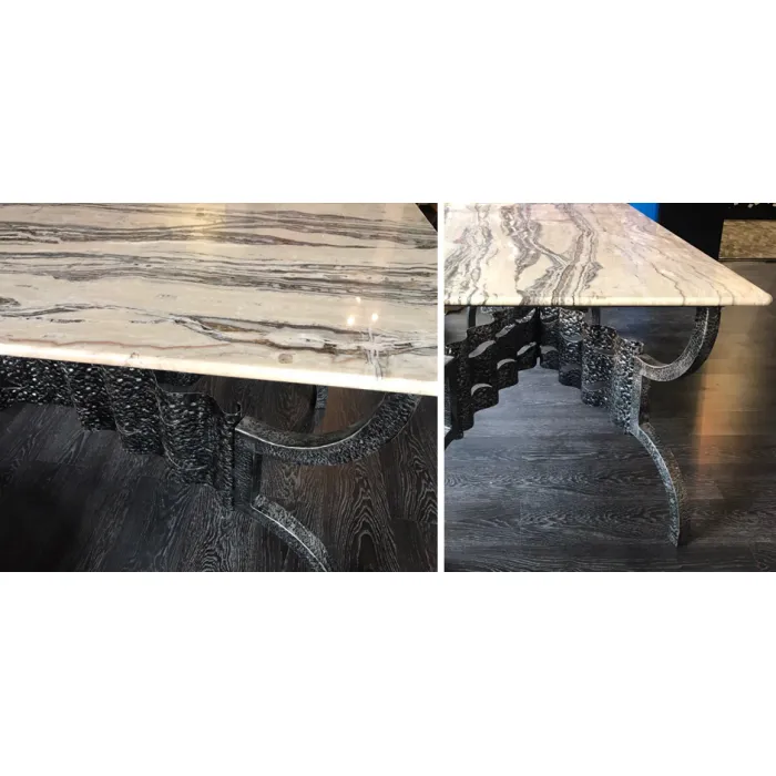 Дизайнерский обеденный стол Travertine от ImperiumLoft