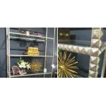 Стеллаж Stud Etagere Gold Vintage от ImperiumLoft