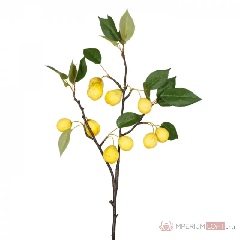 Декоративный искусственный цветок Branch With Pears от ImperiumLoft
