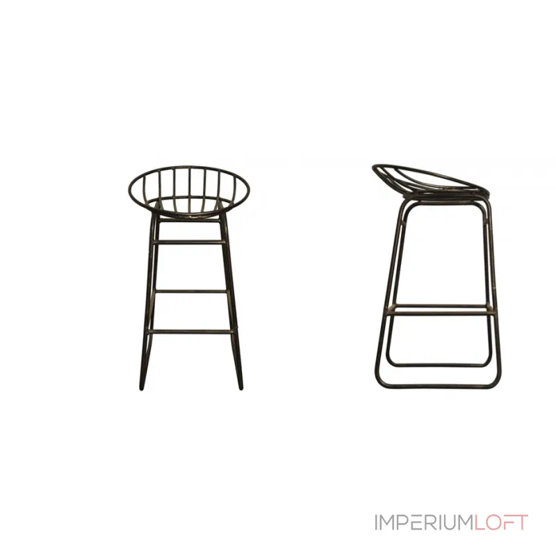 Барный стул Industrial Iron Grille Bar Stool